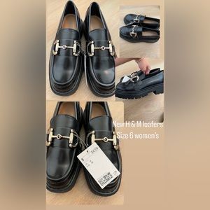 Platform loafers - H&M size 6